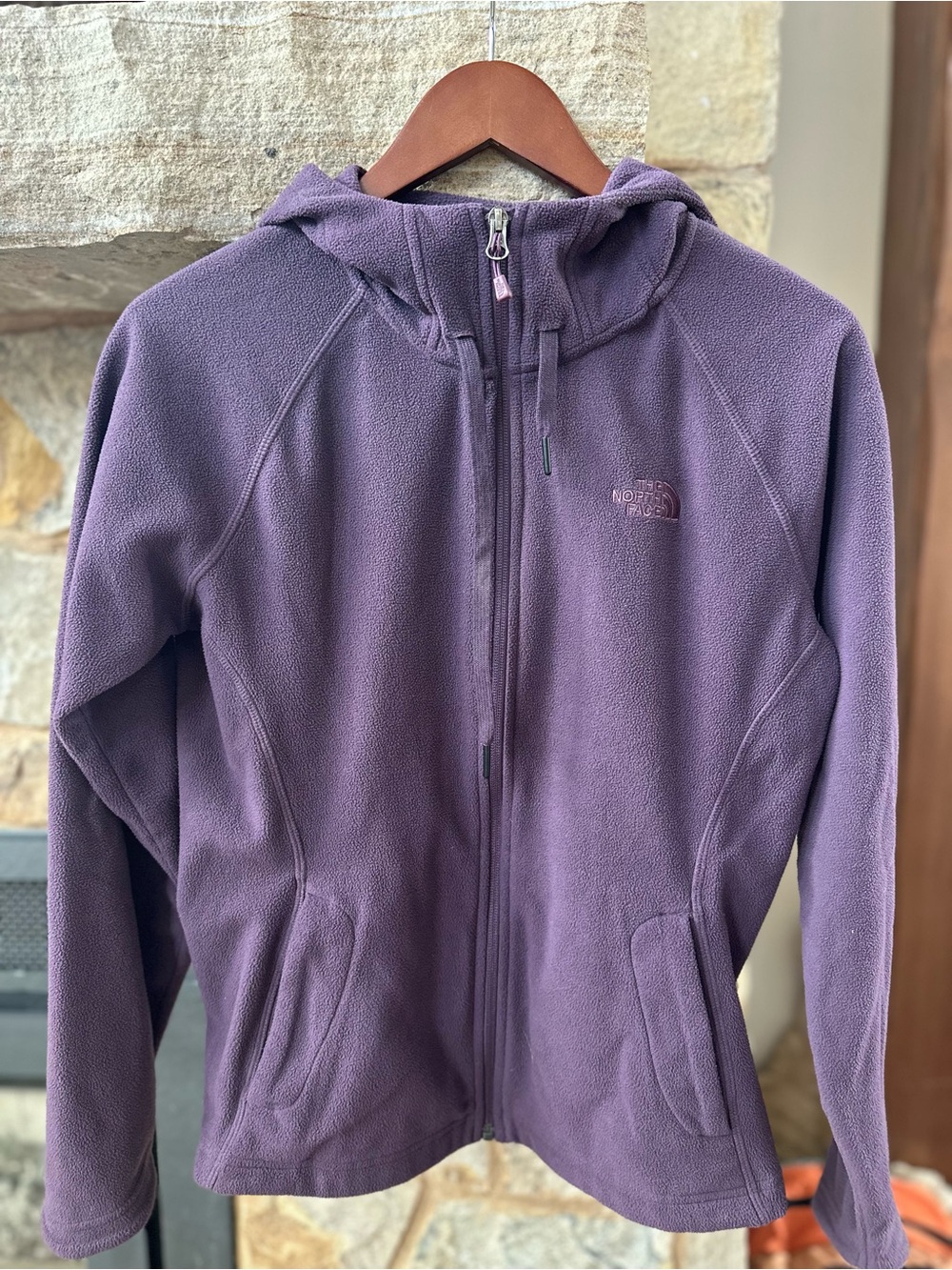 The North Face Women’s Purple Fleece Hooded Jacket